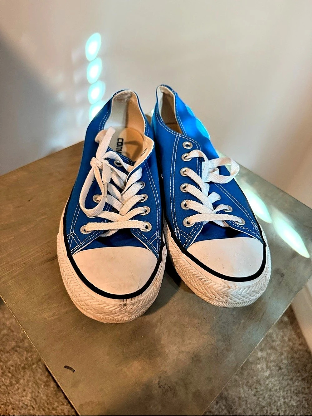 Converse Chuck Taylor All Star Ox Blue & White Sneakers